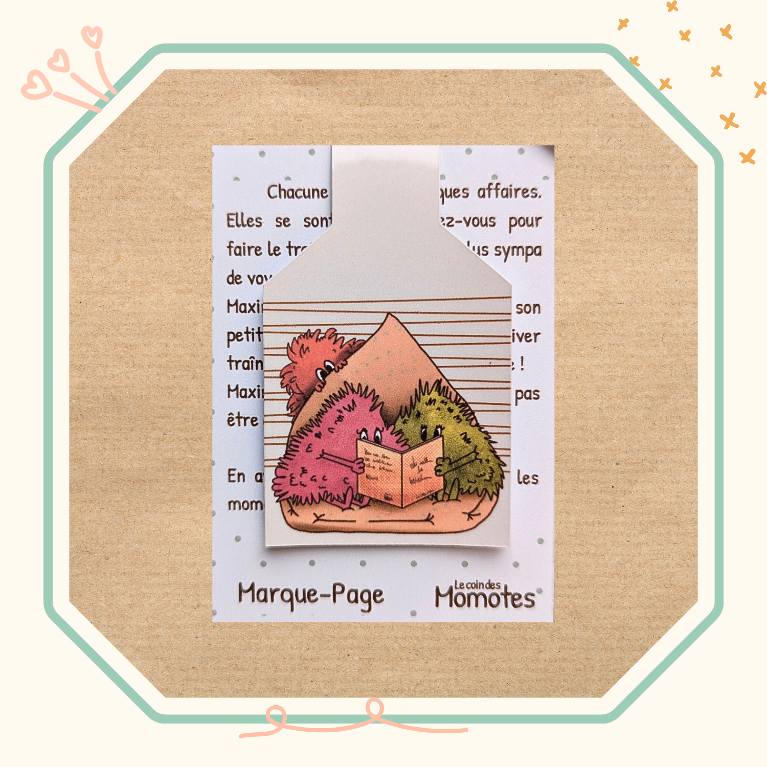 Le super marque-pages aimanté Lecture en famille