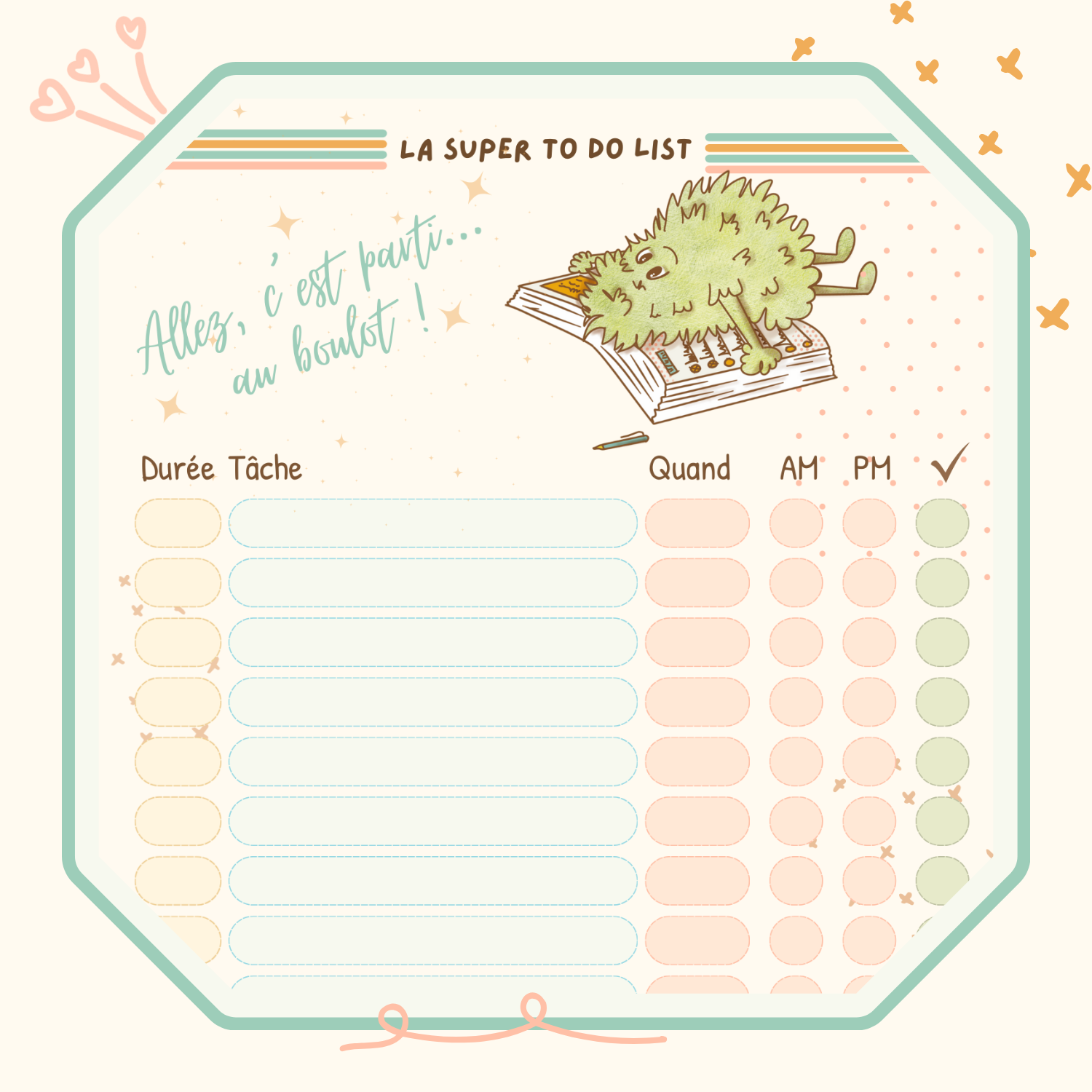 Bloc-notes To-do list avec planification