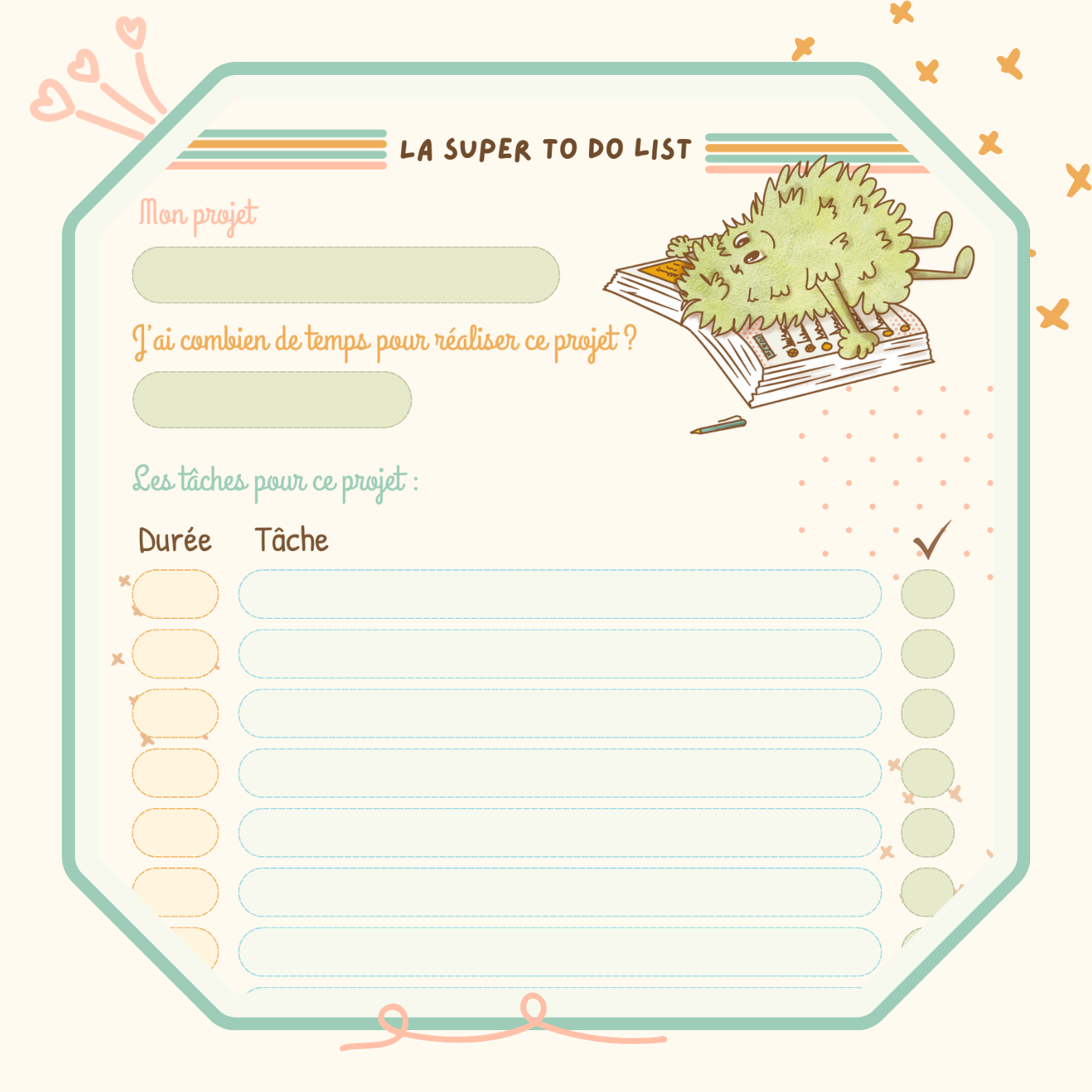 Bloc-notes To-do list projet - Organiser sans tout mélanger