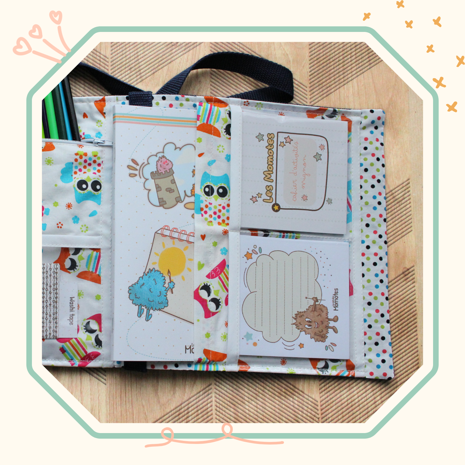 La super sacoche d'activités créatives nomade pour les enfants