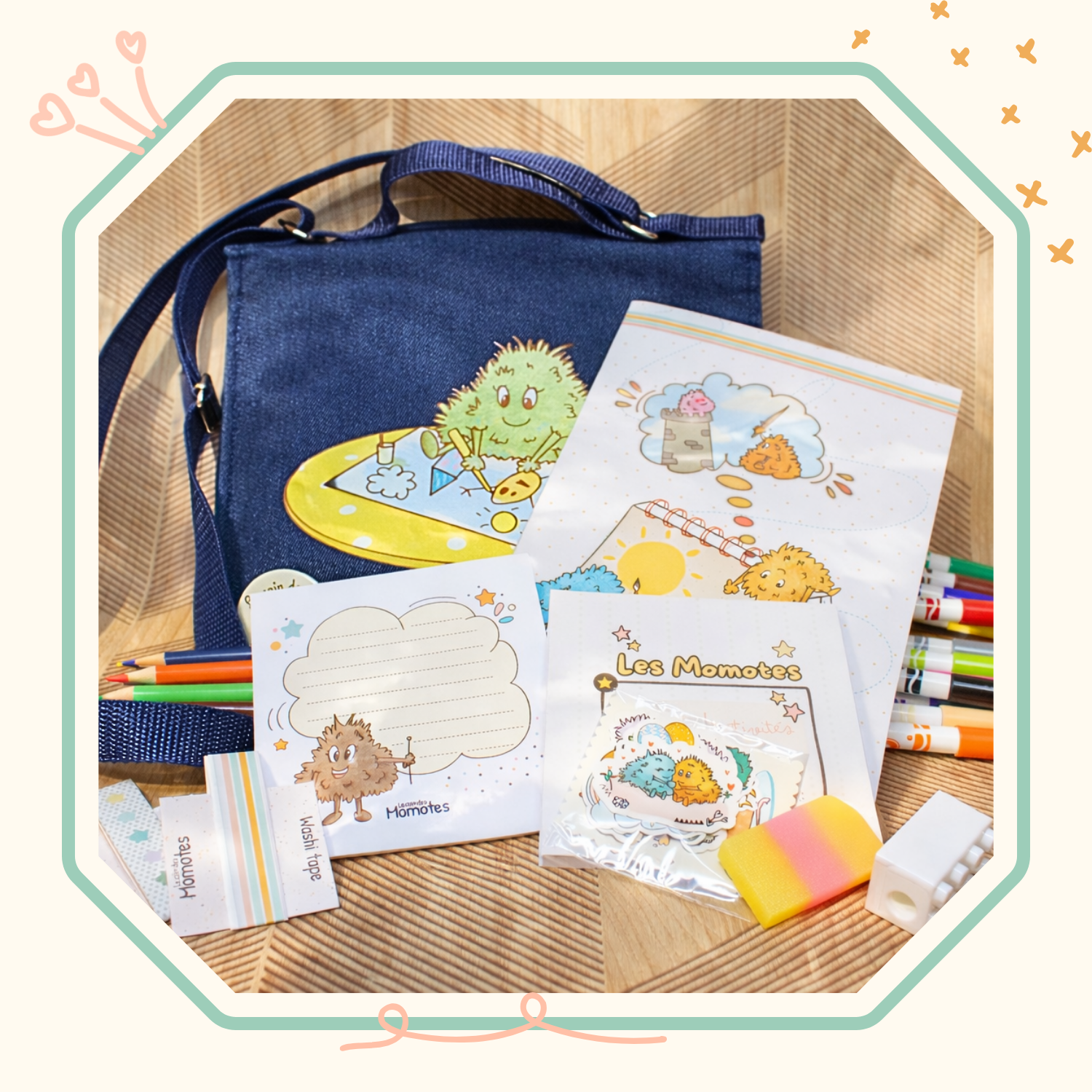 La super sacoche d'activités créatives nomade pour les enfants