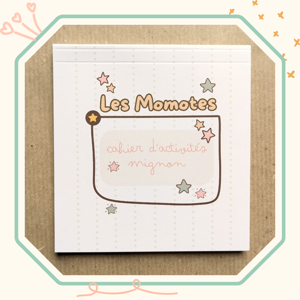 Couverture du cahier d'activités des momotes