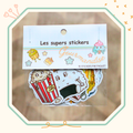 Un sachet de stickers plein de momotes gourmandes.